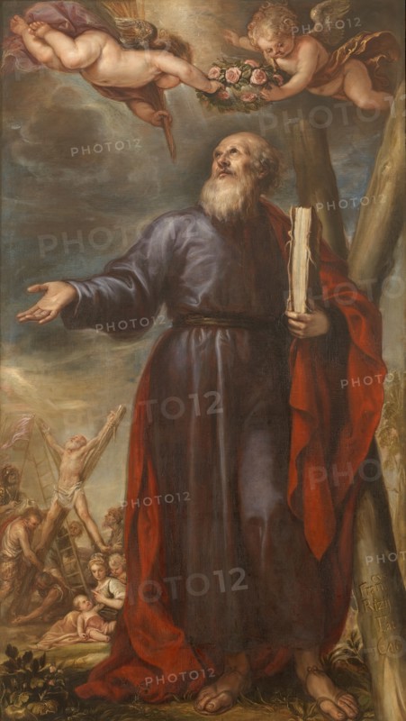 St Andrew, 1646. Creator: Francisco Rizi.