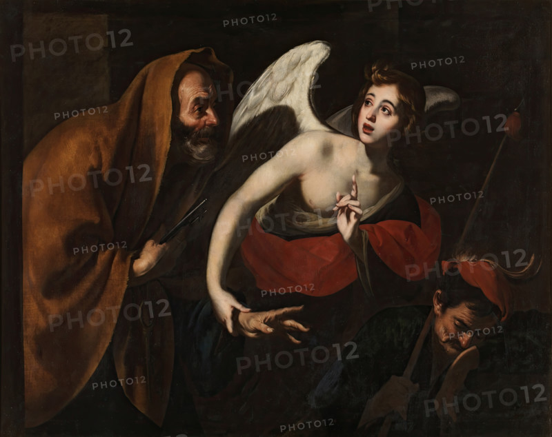 Saint Peter freed by an Angel, c1630-1640. Creator: Giuseppe Marullo.