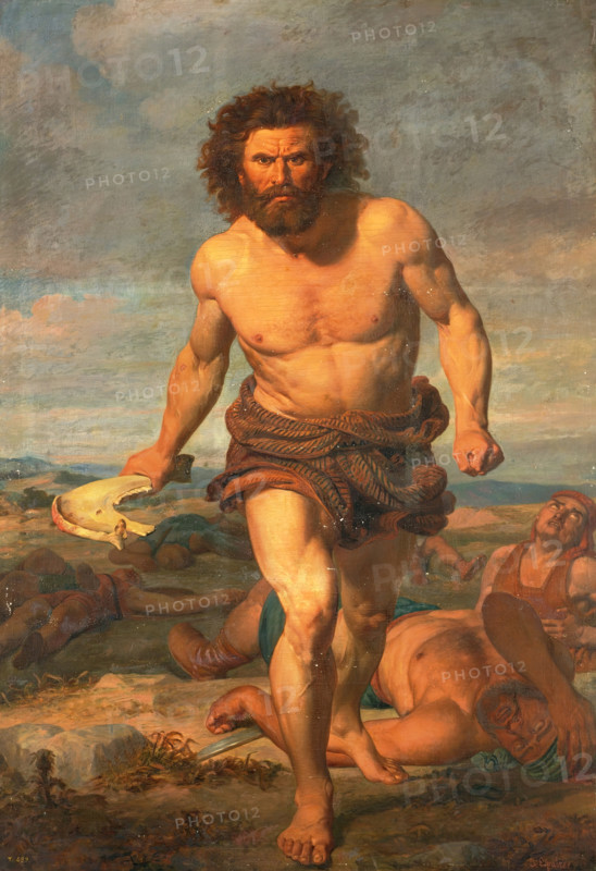 Samson, c1850. Creator: Joaquim Espalter Rull.