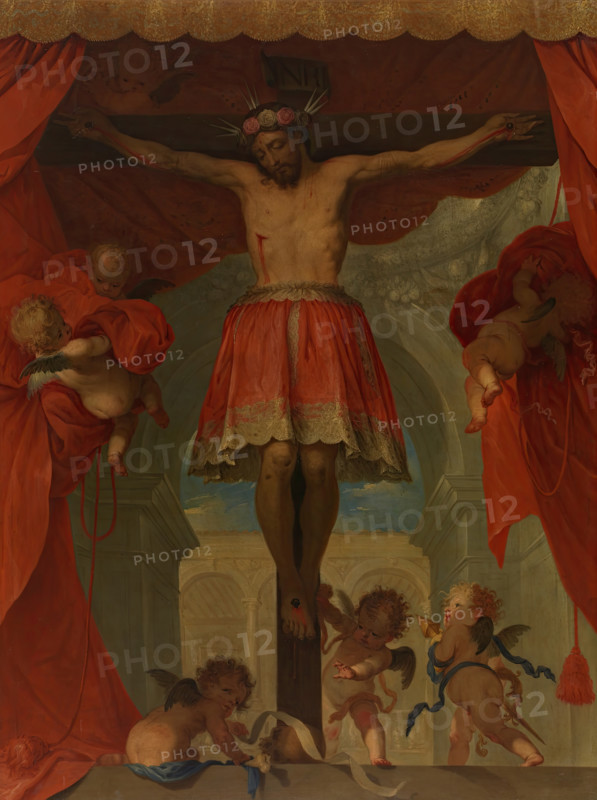 Christ Crucified, c1660-c1670. Creator: Juan Carreno de Miranda.