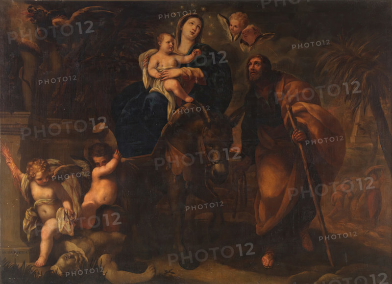 The Flight into Egypt, 1697. Creator: Manuel de Castro.