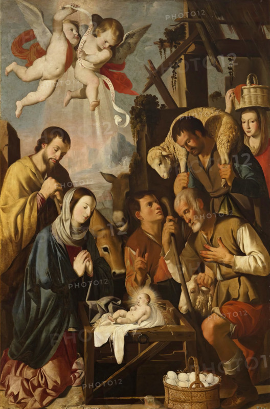 The Adoration of the Shepherds, 1651. Creator: Mateo Gilarte.