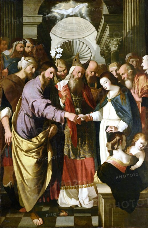 The Betrothal of the Virgin, 1651. Creator: Mateo Gilarte.