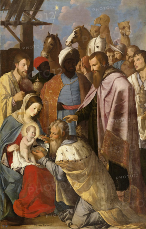 Adoration of the Magi, 1651. Creator: Mateo Gilarte.