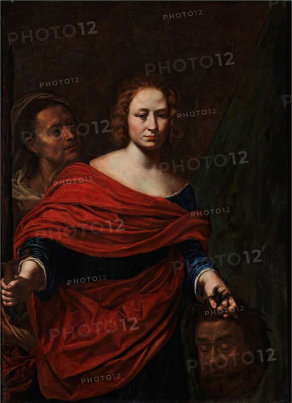 Judith with the head of Holofernes, mid-17th century. Creator: Nicolas Regnier.