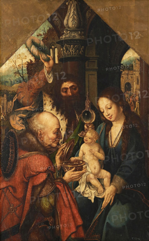 Adoration of the Magi, 16th century. Creator: Unknown.