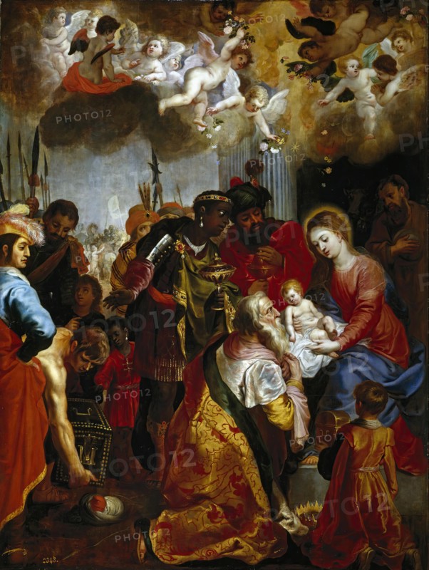 Adoration of the Magi, early 17th century.  Creator: Hendrick van Balen I.