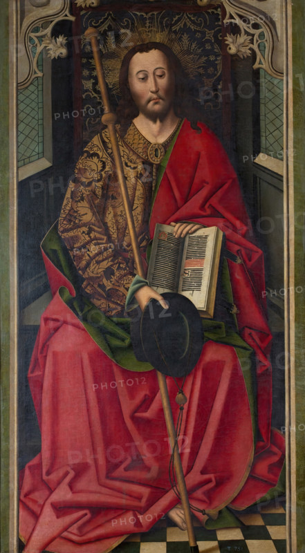 Saint James the Apostle, before 1489. Creator: Master of Miraflores.