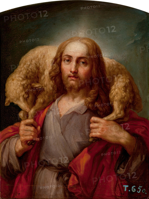The Good Shepherd, c1800. Creator: Vicente Lopez y Portana.