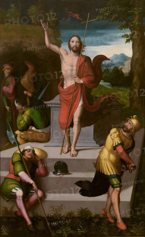 The Resurrection of Christ, 1534. Creator: Juan Correa de Vivar.