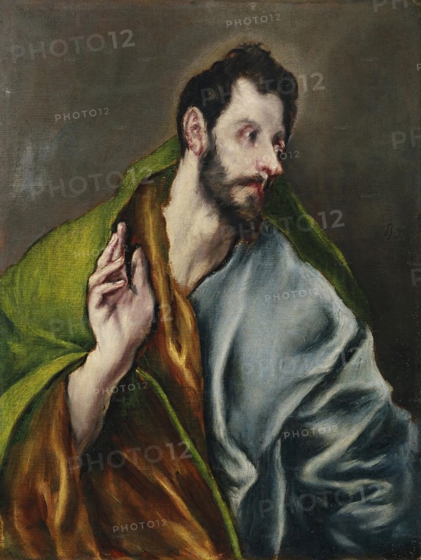 Saint Thomas the Apostle, between c1608 and c1614. Creator: El Greco.