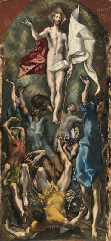 The Resurrection, between 1597 and 1600. Creator: El Greco.
