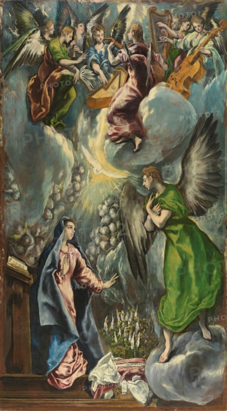 The Annunciation, between 1597 and 1600. Creator: El Greco.