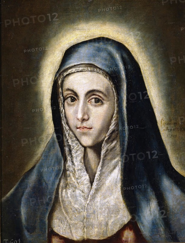 Mater dolorosa, between c1595 and c1600. Creator: El Greco.