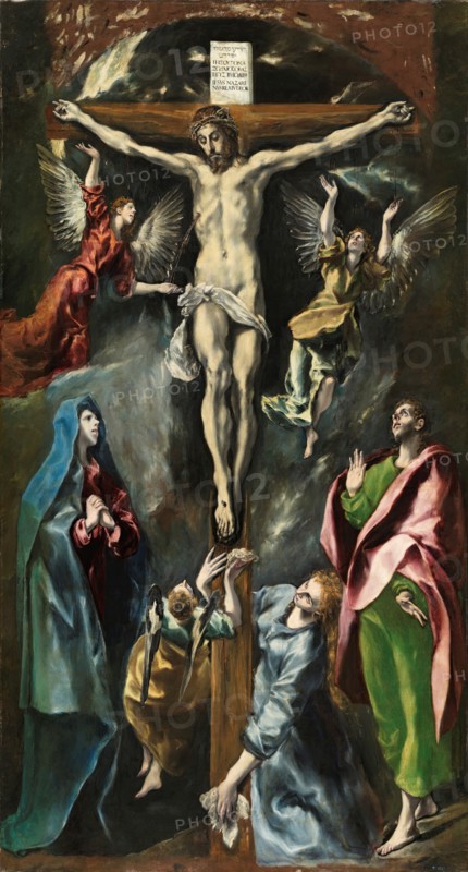 The Crucifixion, between 1597 and 1600. Creator: El Greco.