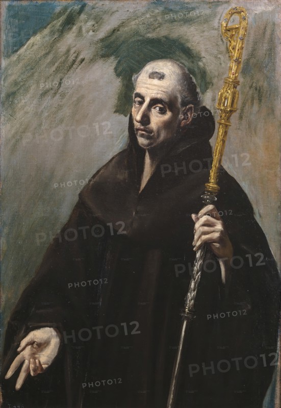 Saint Benedict, between 1577 and 1579. Creator: El Greco.