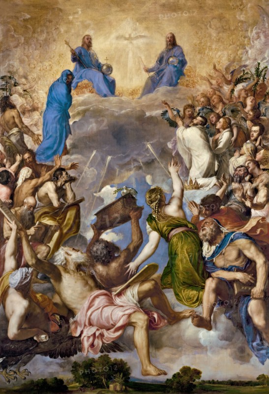 Glory, between 1551 and 1554. Creator: Titian.