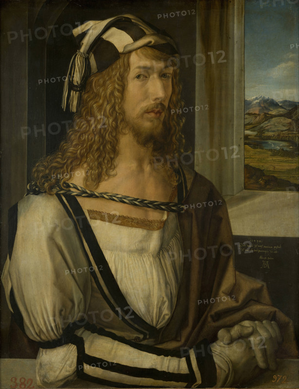 Self-Portrait, 1498. Creator: Albrecht Durer.