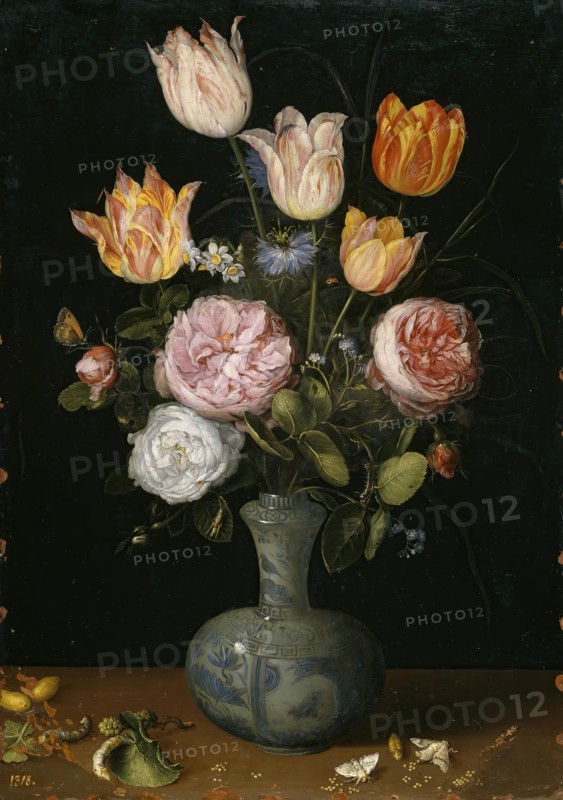 Vase of Flowers, first quarter of the 17th century. Creator: Jan Brueghel the Elder.