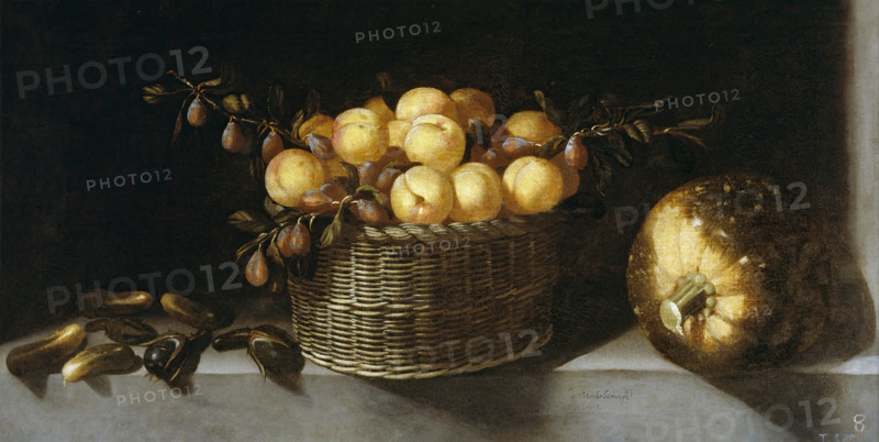 Still Life with Fruit and Vegetables, 1623. Creator: Juan van der Hamen y León.