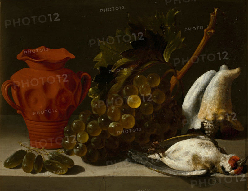 Still Life with a dead Bird, 1651. Creator: Juan Bautista de Espinosa.
