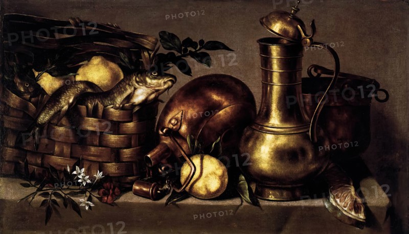 Kitchen Still Life, 1650. Creator: Antonio Ponce.