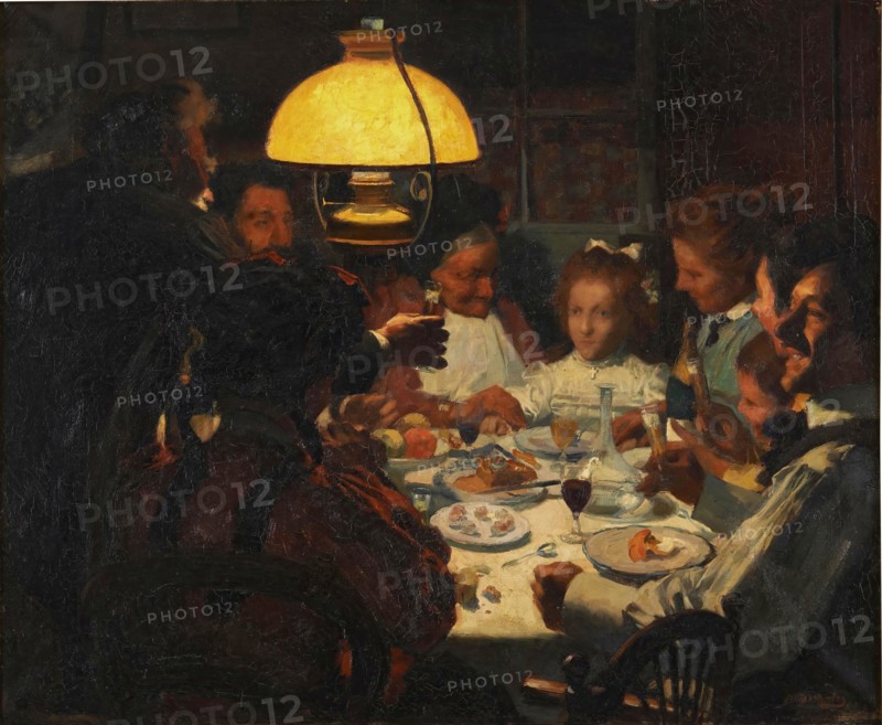 The First Communion Supper, c1918. Creator: Andre Devambez.