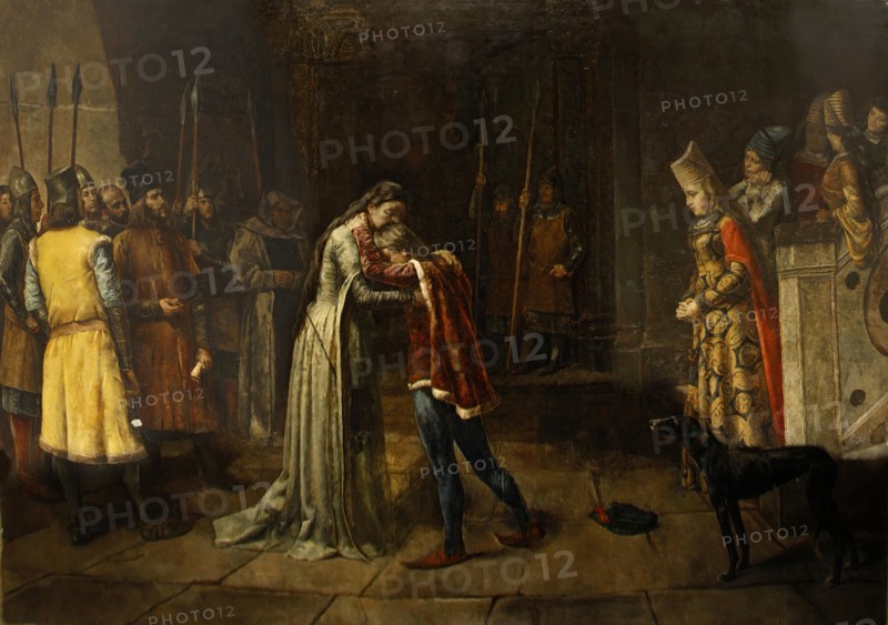 The final farewell, 1887. Creator: Antonio Amorós y Botella.