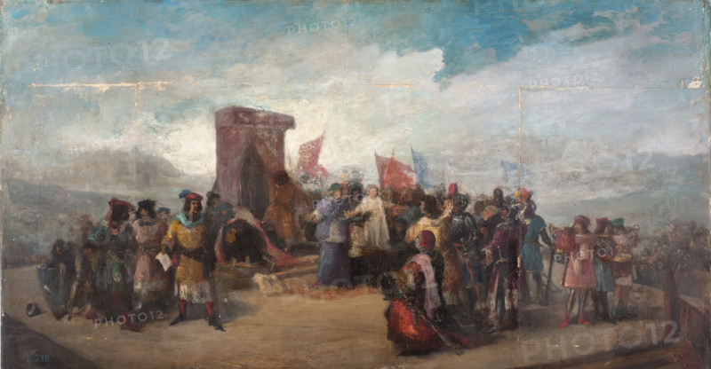The Farce of Ávila, c1881. Creator: Antonio Pérez Rubio.