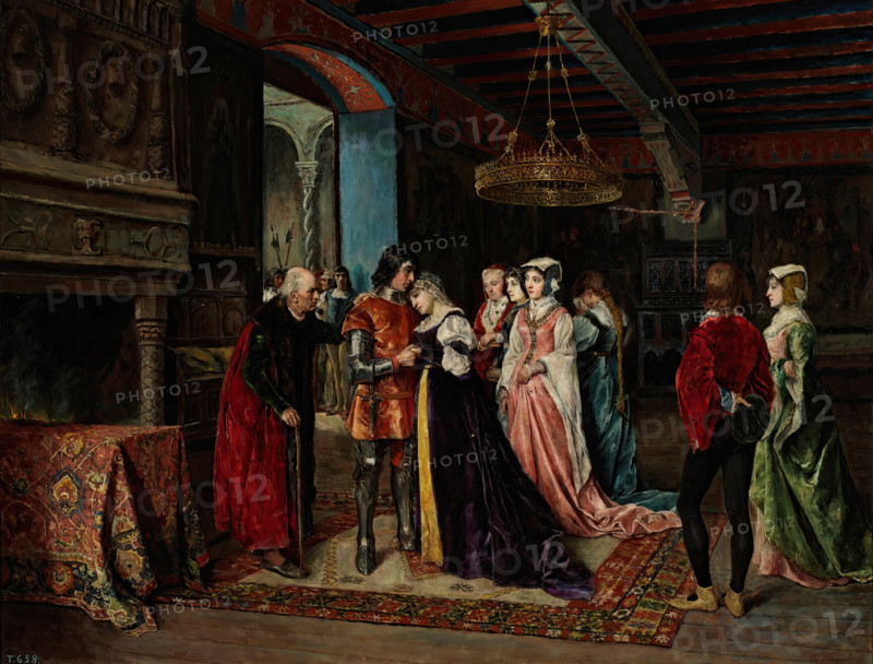 The Farewell, c1885. Creator: Armando Menocal.