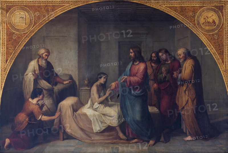 The Raising of Jairus's Daughter, c1838. Creator: Benito Sáez García.