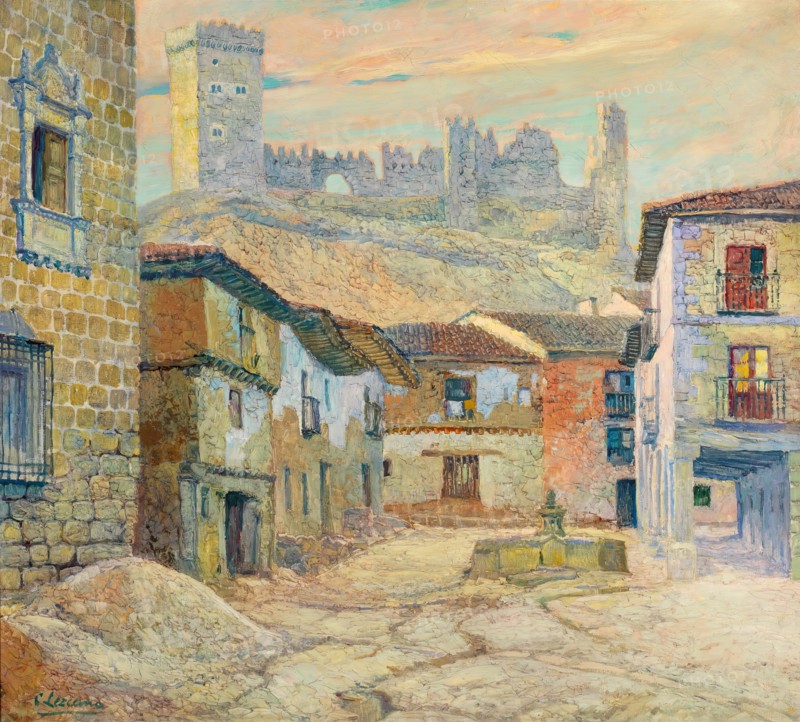 Peñaranda de Duero, c1925. Creator: Carlos Maria de Lezcano Fernandez.