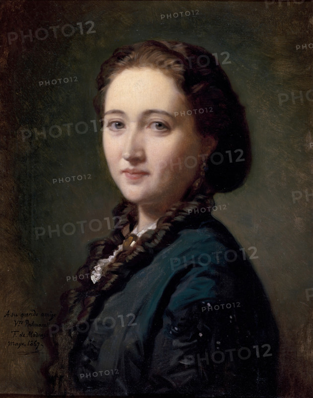 Sofía Reboulet, Madame Palmaroli, 1867. Creator: Federico de Madrazo y Kuntz.