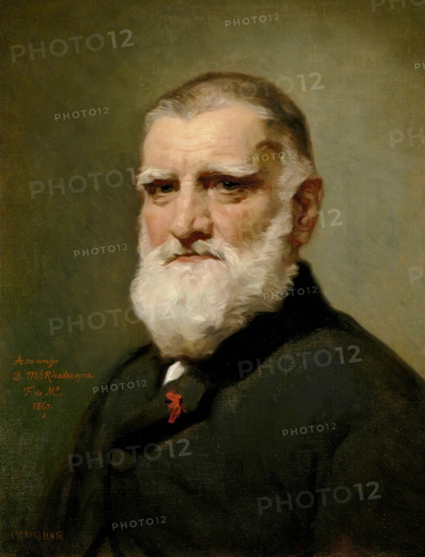 Manuel Rivadeneyra, 1867. Creator: Federico de Madrazo y Kuntz.