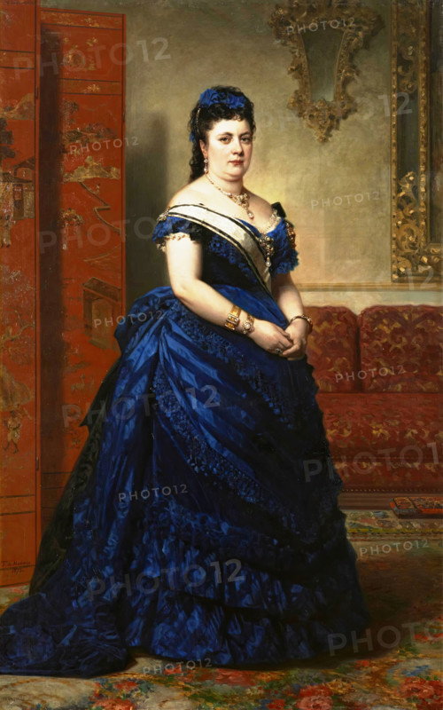 María del Carmen Hernández Espinosa de los Monteros, Duchess Consort of Santoña, 1873. Creator: Federico de Madrazo y Kuntz.