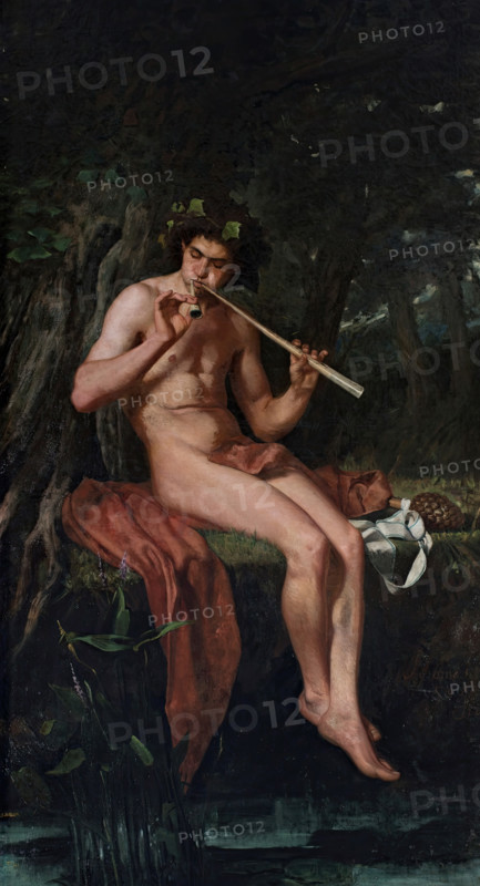A Faun, 1870. Creator: Francisco Jover y Casanova.