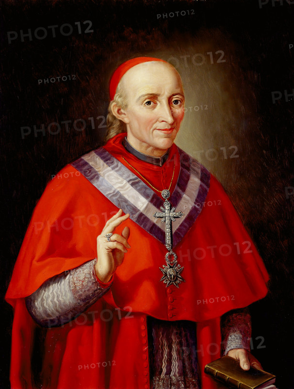 Cardinal Francisco Antonio de Lorenzana, c1878. Creator: Matias Moreno.