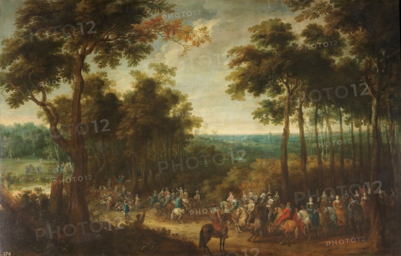 The hunt of the Cardinal-Infante, between 1636 and 1638. Creator: Pieter Snayers.