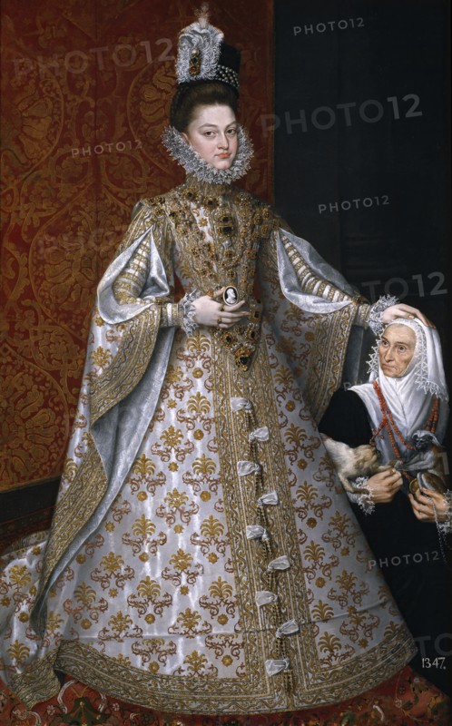 The Infanta Isabel Clara Eugenia and Magdalena Ruiz, between 1585 and 1588. Creator: Alonso Sanchez Coello.