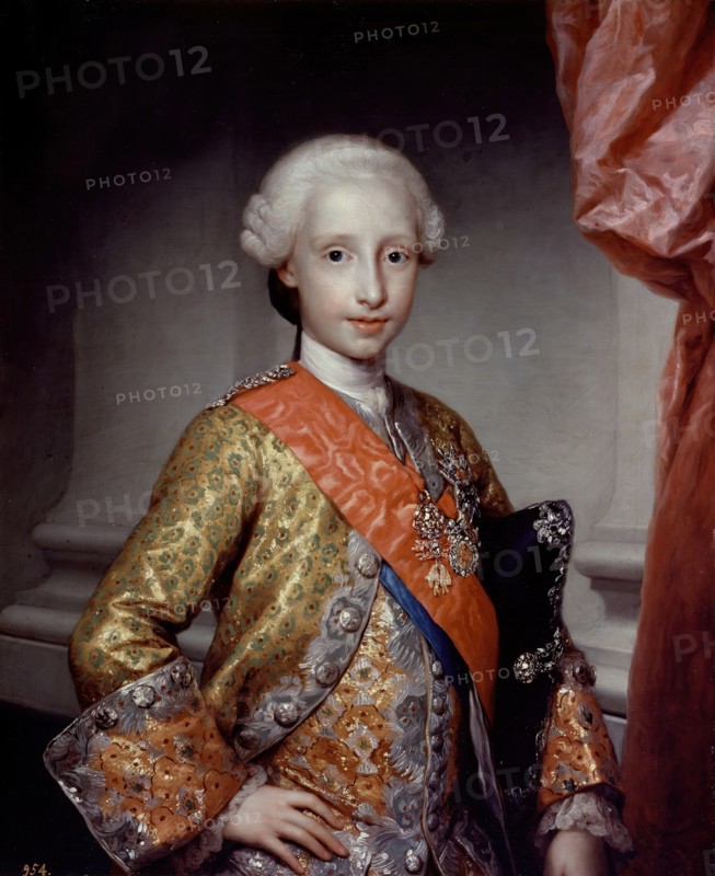 Antonio Pascual de Borbón y Sajonia, Infante of Spain, 1767. Creator: Anton Raphael Mengs.