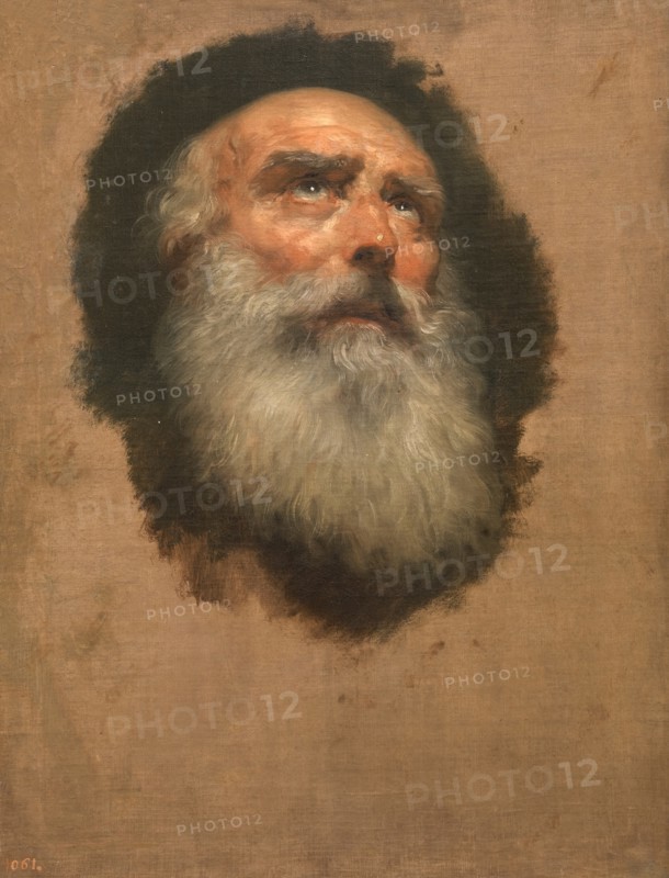 Head of an Apostle, c1764. Creator: Anton Raphael Mengs.