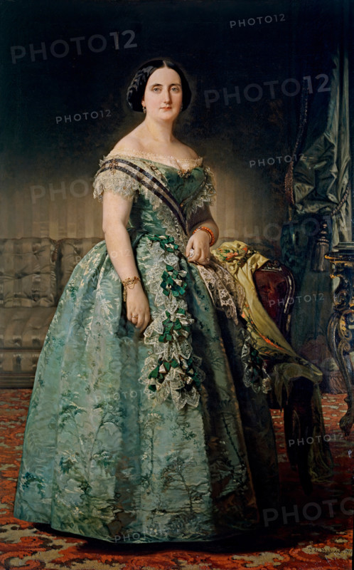 Josefa Coello de Portugal, 1855. Creator: Federico de Madrazo y Kuntz.