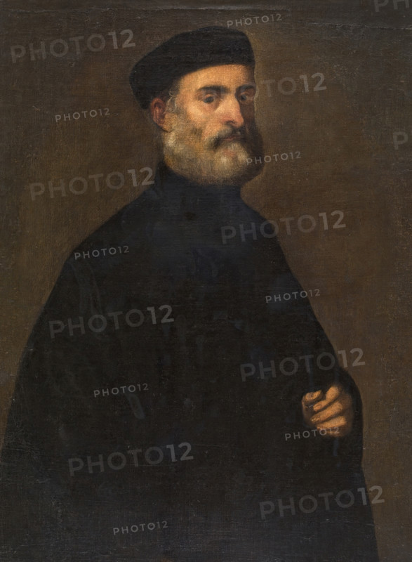 A Venetian Senator or Secretary, mid-late 16th century. Creator: Jacopo Tintoretto.