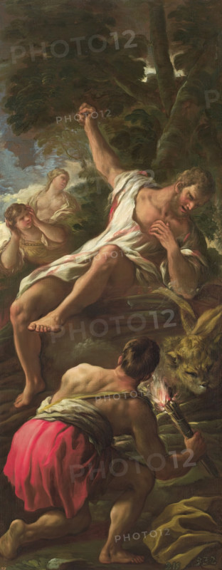 Hercules on the Pyre, 1697-1700. Creator: Luca Giordano.