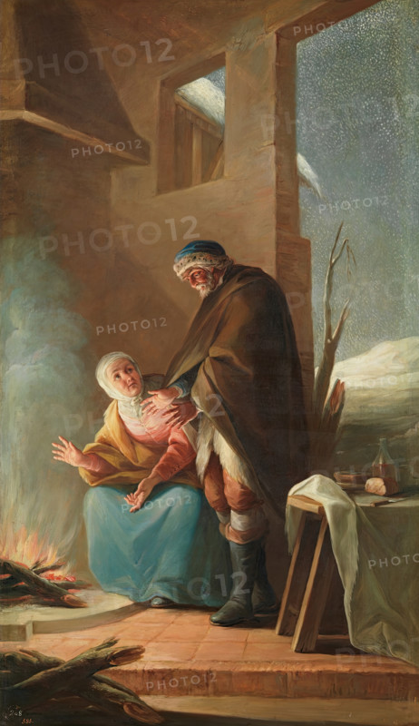 Winter, between c1805 and c1806. Creator: Mariano Salvador de Maella.