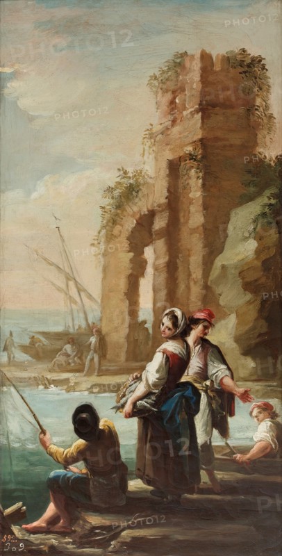 Harbour Scene, 1784. Creator: Mariano Salvador de Maella.