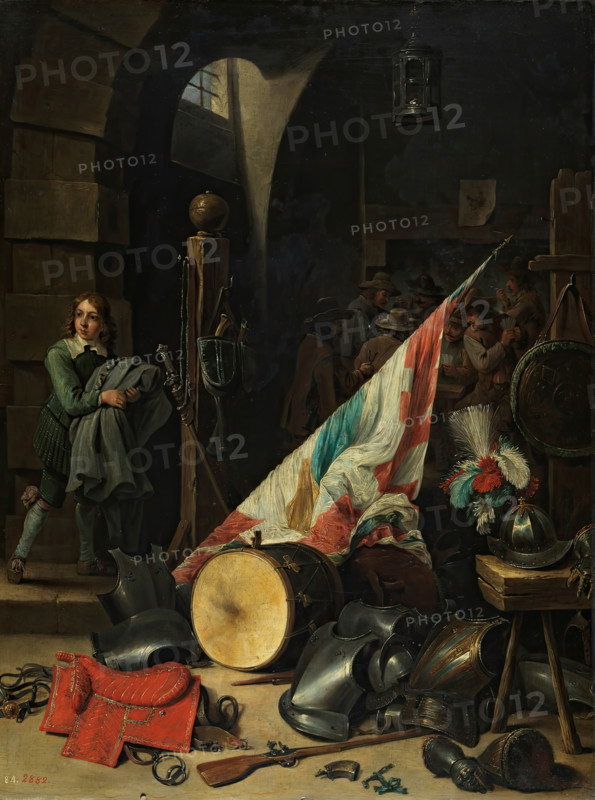 The Guard-Room, between 1640 and 1650. Creator: David Teniers II.