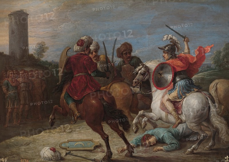 Exploits of Rinaldo against the Egyptians, between 1628 and 1630. Creator: David Teniers II.