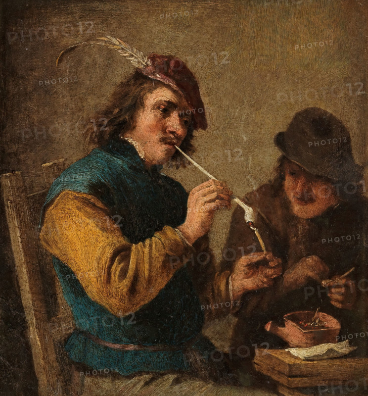 Smokers, between 1631 and 1640. Creator: David Teniers II.