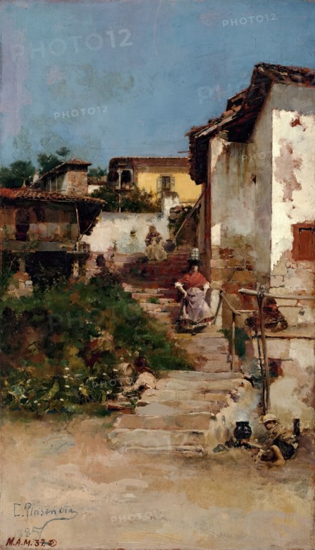 San Esteban de Pravia, 1885. Creator: Casto Plasencia Maestre.